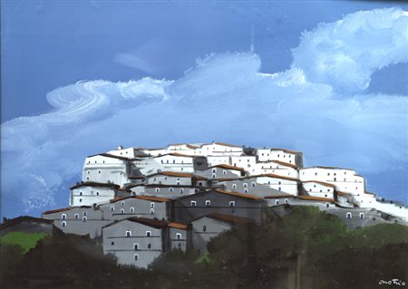 Enotrio Pugliese (Buenos Aires, 1920 - Pizzo Calabro, 1989) PAESAGGIO...