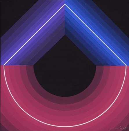 Horacio Garcia Rossi (Buenos Aires, 1929) SENZA TITOLO, 1983 Acrilico su...