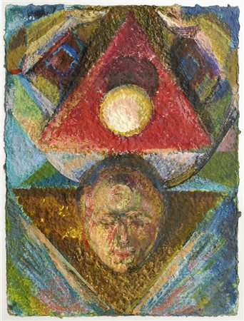 Bruno Ceccobelli (Montecastello Vibio, 1952) COMPOSIZIONE Tecnica mista su...