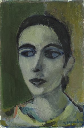 Ugo Capocchini (Barberino Val d’Elsa, 1901 - Firenze, 1980) VOLTO DI RAGAZZA...