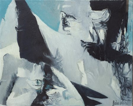 Remo Brindisi (Roma, 1918 - Lido di Spina, 1996) SENZA TITOLO, ANNI ‘60 Olio...