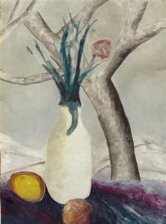Giuseppe Cesetti (Tuscania, 1902 - 1990) NATURA MORTA, ANNI ‘50-‘60 Olio su...
