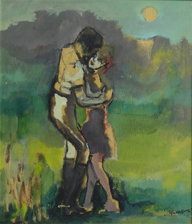 Salvo (Leonforte, 1947) NATURA MORTA, 1980 Olio su faesite, cm. 45x45 Firma e...