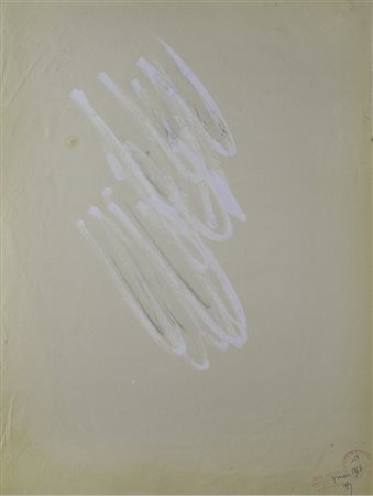 Jean Fautrier (Parigi, 1898 - Chatenay - Malabry, 1964) SENZA TITOLO, 1966...