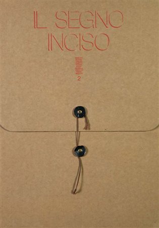 IL SEGNO INCISO cm. 70 x 50; es. 82/100 Cartella di 10 incisioni di: Anselmo...