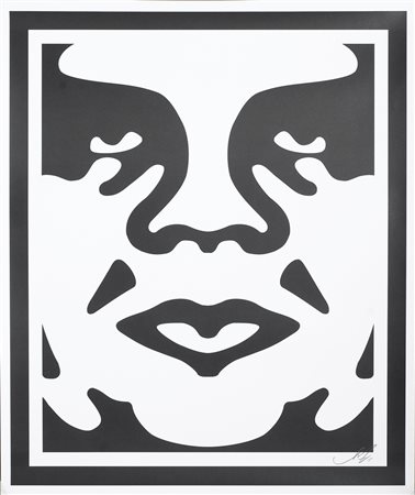 Shepard Fairey (Charleston, 1970) OBEY Stampa Offset, mm. 765x635 Sigla in...