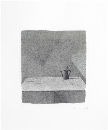 Gianfranco Ferroni (Livorno, 1927 - Bergamo, 2001) SENZA TITOLO Acquaforte,...