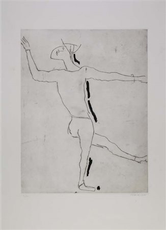 Marino Marini (Pistoia, 1901 - Viareggio, 1980) GIOCO, 1973 Acquaforte e...