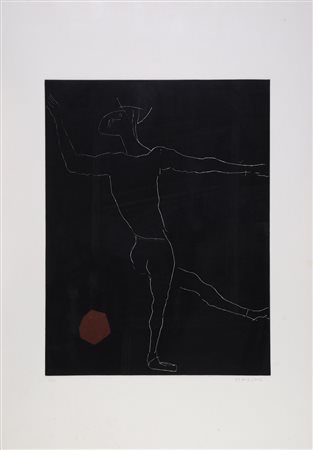 Marino Marini (Pistoia, 1901 - Viareggio, 1980) GIOCO II, 1973 Acquaforte e...