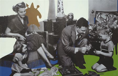 Laura Palmieri (Frosinone, 1935) L’UNITÀ DELL’IPOCRISIA, 2005 Tecnica mista...