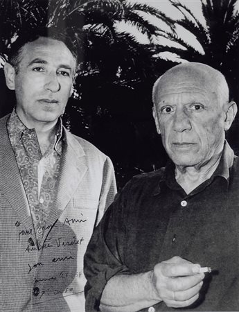 Pablo Picasso (Malaga, 1881 - Mougins, 1973) PABLO PICASSO E ANDRÉ VERDET,...