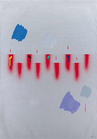 FINZI ENNIO Venezia 1931Senza titolo, anni 2000acrilici su cartoncino...