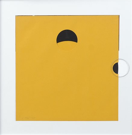 SCHEGGI PAOLO Firenze 1940 - Roma 1971Intersuperficie, (1967) cartoncino...