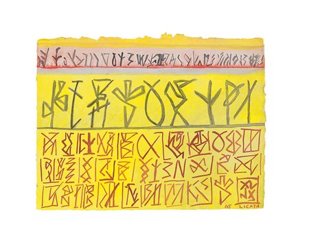 LICATA RICCARDO Torino 20/12/1929 - Venezia 19/02/2014Senza titolo,...