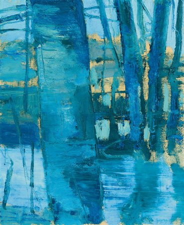 FRANGI GIOVANNI Milano 12/05/1959Dauntsey Park, 2013olio su tela cm. 50x40,...