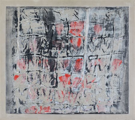 CELIBERTI GIORGIO Udine 19/11/1929Senza titolo, 1995affresco su tela e tavola...