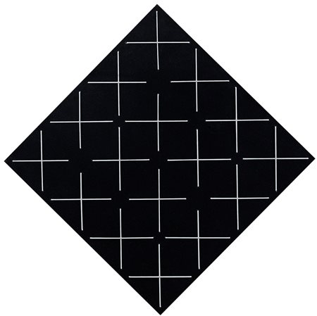 LANDI EDOARDO Modena 1937Struttura visuale, 1971filo elastico su legno...