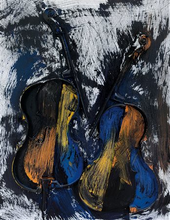 ARMAN FERNANDEZ Nizza 1928 - New York 22/10/2005Senza titolo, 2003violoncello...