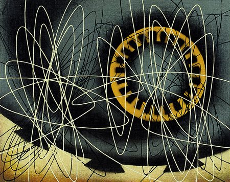 CRIPPA ROBERTO Milano 07/05/1921 - Bresso (Mi) 19/03/1972Geometrieolio su...