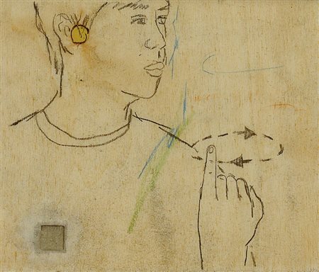 LIM HOOI HWA 1954Non fare domande, word's proj, 2007tecnica mista e lacca su...