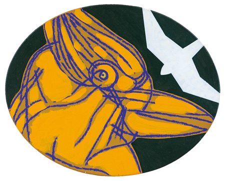 POZZATI CONCETTO Vo' Vecchio (Pd) 01/12/1935Sentinella ovale, 1999olio,...