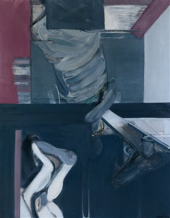 VAGLIERI TINO Trieste 08/09/1929 - Milano 09/03/2000Interno-Esterno, Figura...