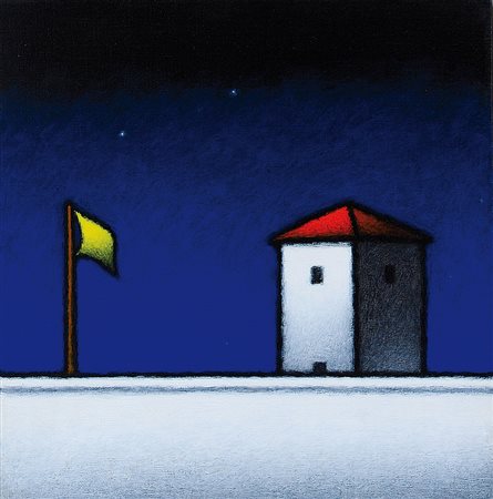 STEFANONI TINO Lecco (Co) 06/07/1937Senza titolo, 1987tecnica mista su tela...