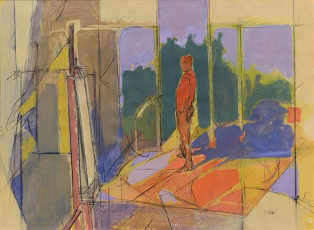 SUGHI ALBERTO Cesena (Fo) 05/10/1928 - Rimini (Rn) 31/03/2012Il pittore nello...