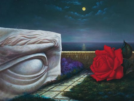 NUNZIANTE ANTONIO Napoli 1956Incontri ad Antibes, dialoghi, 2006olio su tela...