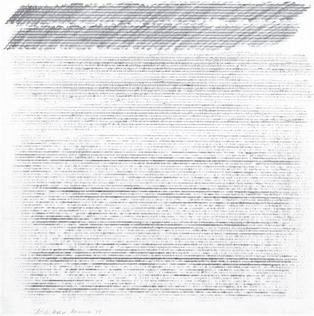 MASI PAOLO Firenze 1933Senza titolo, 1975grafite su cartone cm. 40x40, firma,...