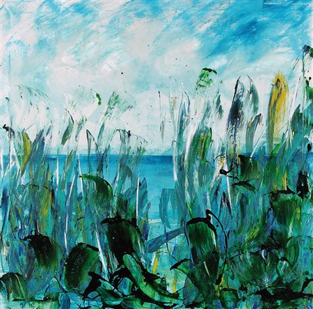 NICOLINI ALDO Sogliano al Rubicone (Fo) 1934 - 08/2010Senza titolo, 1990olio...