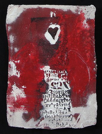 CELIBERTI GIORGIO Udine 19/11/1929Senza titoloterracotta policroma cm. 37x27,...