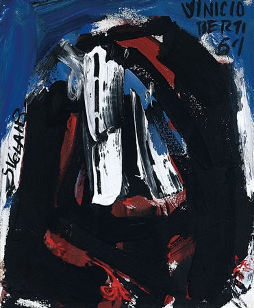 BERTI VINICIO Scandicci (Fi) 11/06/1921 - Firenze 1991Sigla HB, 1961tempera...