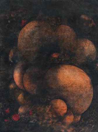 MAINOLFI LUIGI Rotondi (Av) 16/02/1948Orconero, 1981tempera e carboncino su...