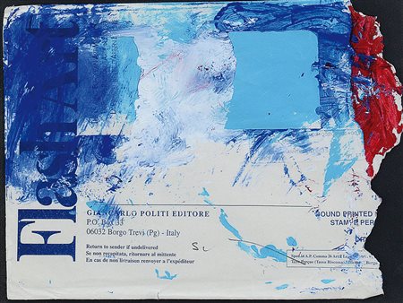 SCHIFANO MARIO Homs (Libia) 1934 - Roma 26/01/1998Preg.mo Artista Mario...