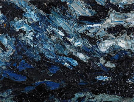 PULGA BRUNO Bologna 1922 - 1992Senza titolo, 1972olio su tela cm. 27x35,...