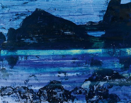 FRANGI GIOVANNI Milano 12/05/1959Io a Ponza, 2008tecnica mista su carta cm....