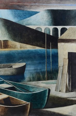 SCUFFI MARCELLO Tizzana (Pt) 1948Ricordo di Torre del Lago, 1998olio su tela...