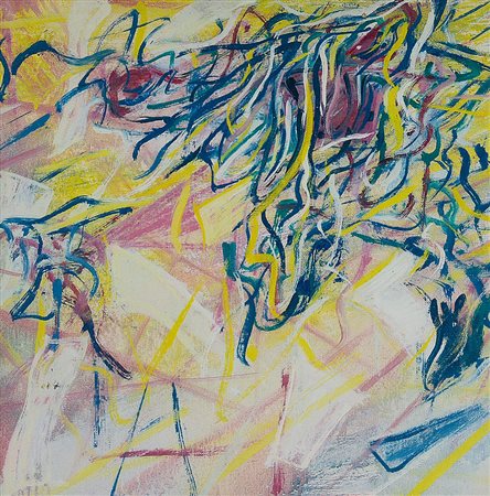 OLIVIERI CLAUDIO Roma 28/11/1934Senza titolo, 1967olio su tela applicata su...