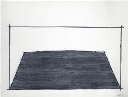 UNCINI GIUSEPPE Fabriano 1929 - Trevi (PG) 31/03/2008Senza titolo,...