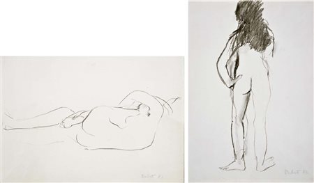 FRIEDLAENDER JOHNNY Pless (Polonia) 1912 - Parigi 1992 Nudi 1973 lotto di 2...