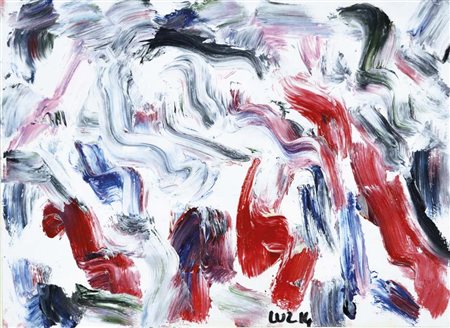 LUZ Padova 1946 Spie 2014 acrilici su carta 24x33 firma data e titolo al retro