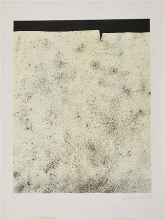 SANTOMASO GIUSEPPE Venezia 1907 - 1990 senza titolo 1968 acquaforte es. 9/80...