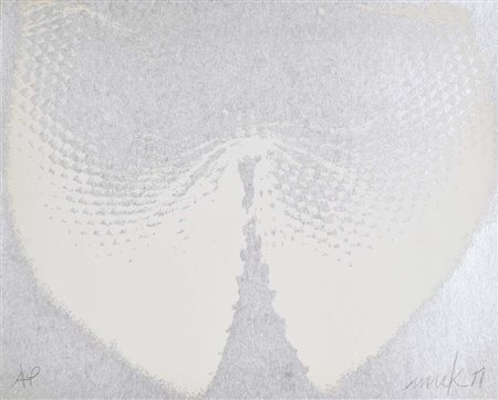 MACK HEINZ Lollar (Germania) 1931 senza titolo 1971 litografia es. a. p....