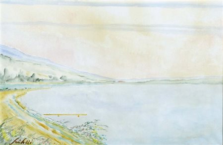 SEIBEZZI FIORAVANTE Venezia 1906 - 1975 Auronzo olio su tela 40x60 firma in...