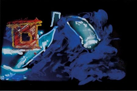 SCHIFANO MARIO Homs (Libia) 1934 - Roma 1998 senza titolo 1990-97 tecnica...