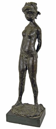 MURER AUGUSTO Falcade 1922 - Padova 1985 Nudo di donna 1974 scultura in...