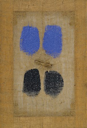 EMBLEMA SALVATORE Terzigno (Na) 1929 - 2006 senza titolo 2004 terra colorata...