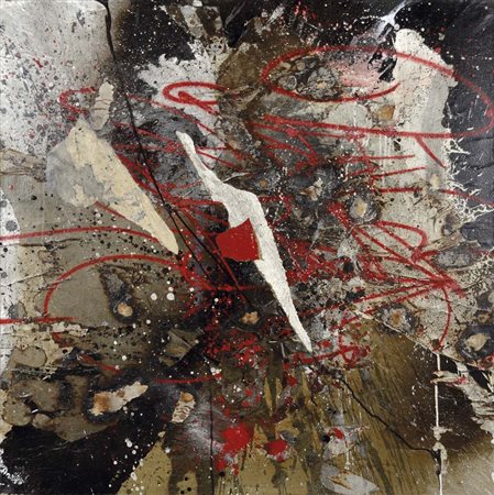 MARTINI RAE Milano 1976 Street parablest PT 2, 2008 tecnica mista su tela...