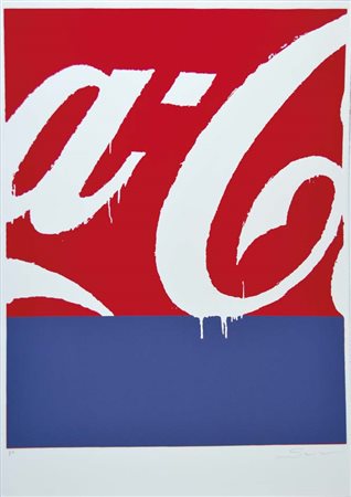 SCHIFANO MARIO Homs (Libia) 1934 - Roma 1998 Coca cola serigrafia es. p. a....